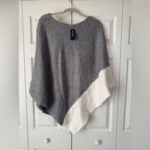NWT White House Black Market WHBM Poncho - Large